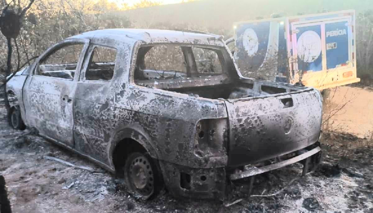 Corpo encontrado carbonizado na zona rural de Vitória da conquista pode ser de empresário desaparecendo