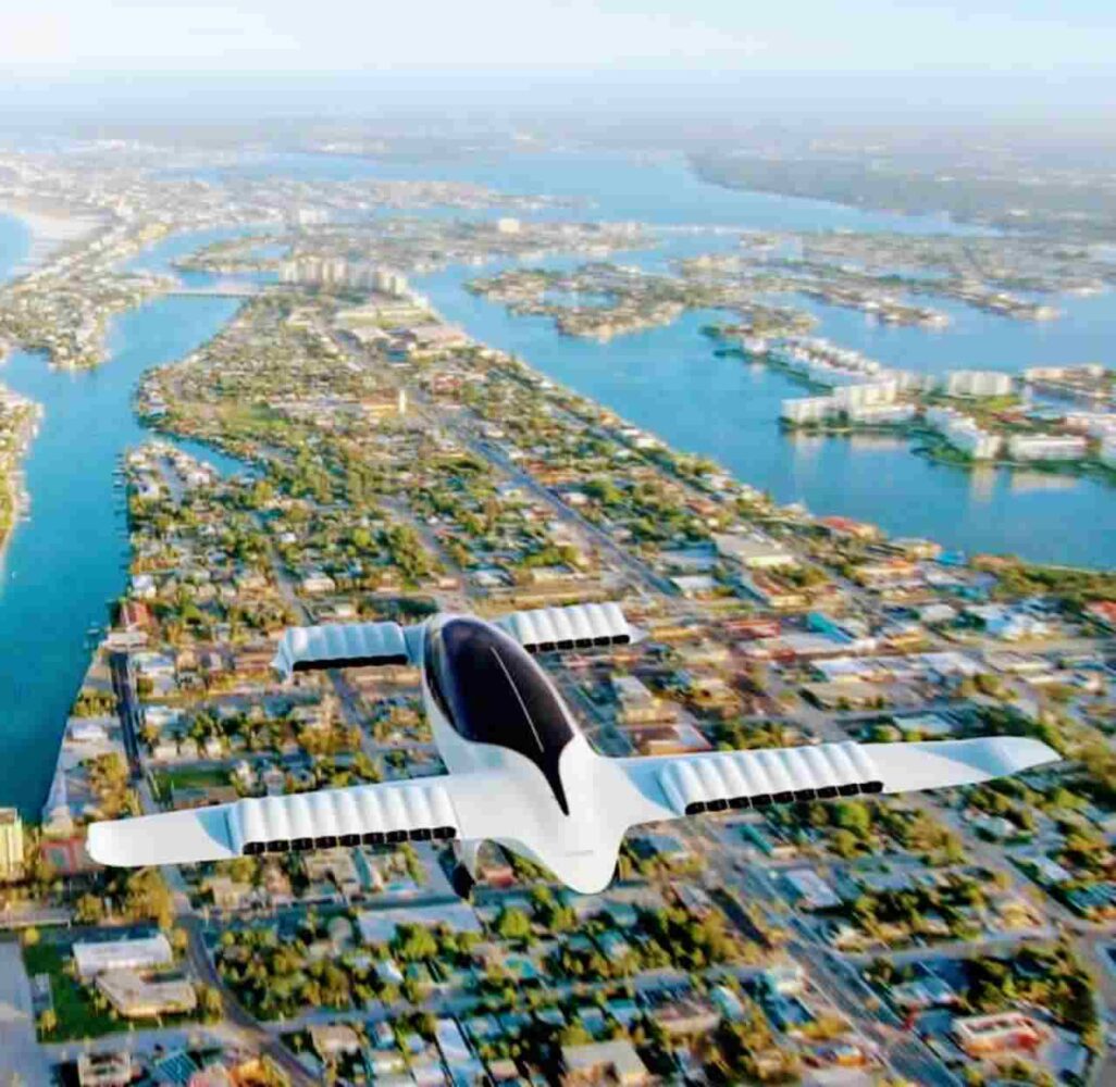 Carro Voador: Deslize pelos céus com o Lilium Jet: a harmonia entre elegância e inovação. Uma visão futurista de mobilidade aérea, onde cada voo é uma jornada de descobertas. Rompa os limites e experimente a liberdade nas alturas com o futuro agora nas suas mãos. #LiliumJet #InovaçãoAérea ✈️🚀