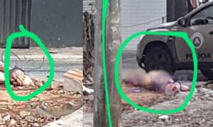 Homem é encontrado morto e com mãos amarradas em Salvador na Bahia ( Foto: Glob Mud )